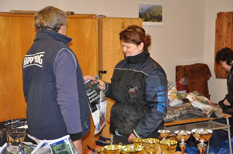 Klubový závod  -  5. 12. 2009