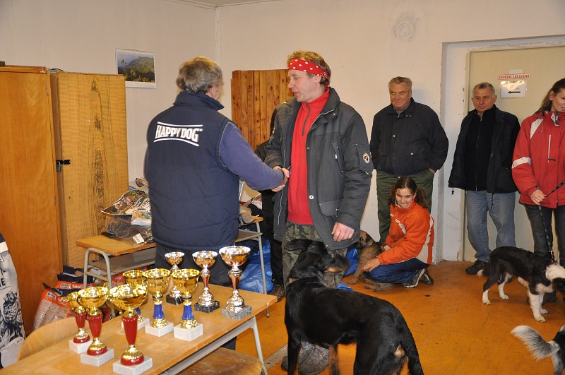 Klubový závod  -  5. 12. 2009